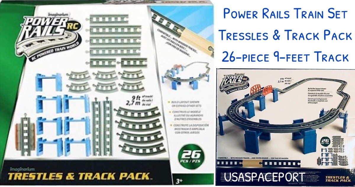 imaginarium power rails gold mountain train set